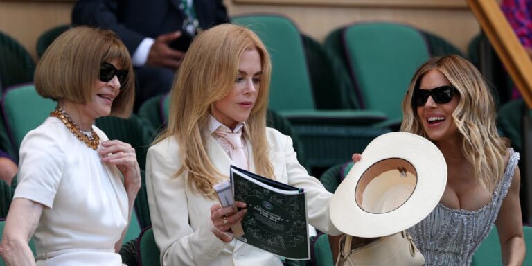 Wimbledon's Royal Box Had Star-Studded Lineup of Celebrities to Watch Men's Final, Including Anna Wintour, Nicole Kidman & Sienna Miller - Just Jared
