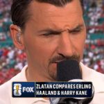 Zlatan explains the differences between strikers Erling Haaland and Harry Kane - FOX Sports