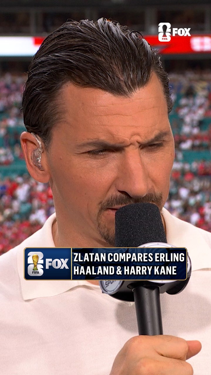 Zlatan explains the differences between strikers Erling Haaland and Harry Kane - FOX Sports