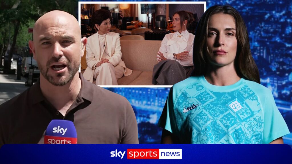 Alexia Putellas sits down with Sky Sports as she joins the London City Lionesses in a 'statement' signing for the WSL club - Sky Sports