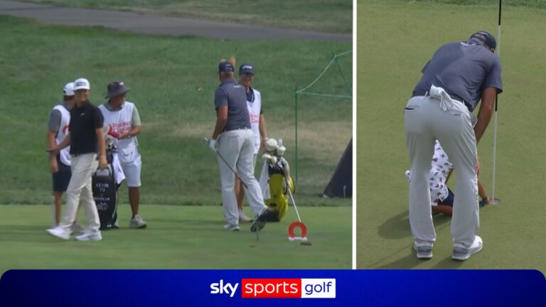 Matt Kuchar gets hole-in-one then lets young fan pick out ball at Rocket Classic - Sky Sports