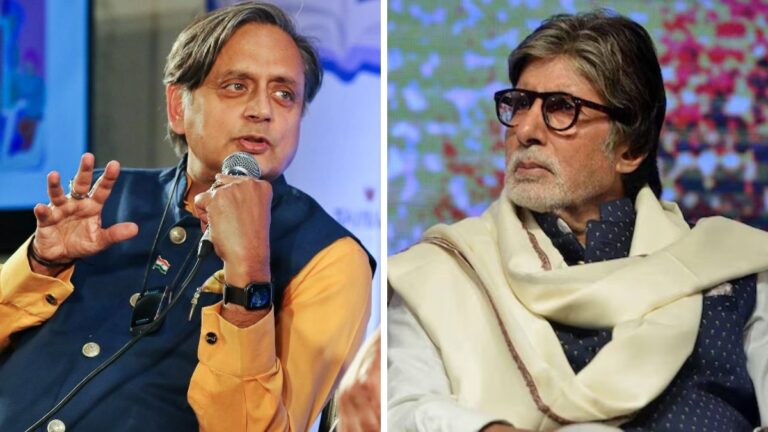 Shashi Tharoor shares Amitabh Bachchan's 2012 police action tweet amid CJP protest - India Today