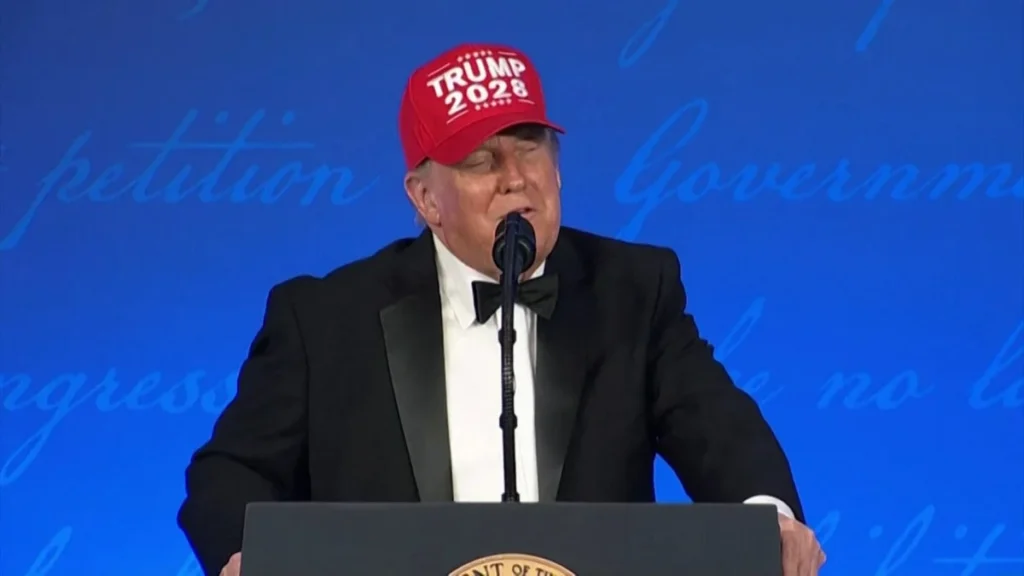 Trump Announces 2028 Presidential Bid at White House Dinner - El-Balad.com