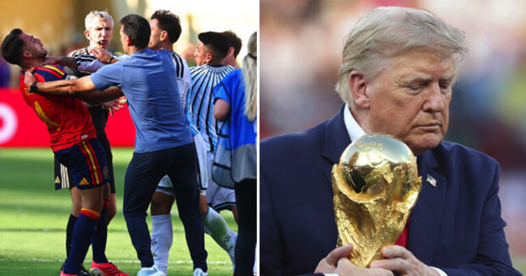 What two Argentina players did when they met Donald Trump - Newsner