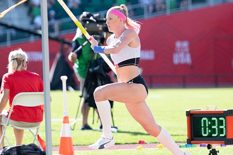 ATHLETICS: Sixth USATF outdoor Nationals win for vaulter Morris, fifth for Jackson (shot), and fourth straight for Hiltz (1,500 m) in New York - The Sports Examiner