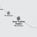 Maps: Tracking Super Typhoon Dolphin - The New York Times