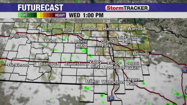 Tracking a drier and cooler day - Jamestown Sun