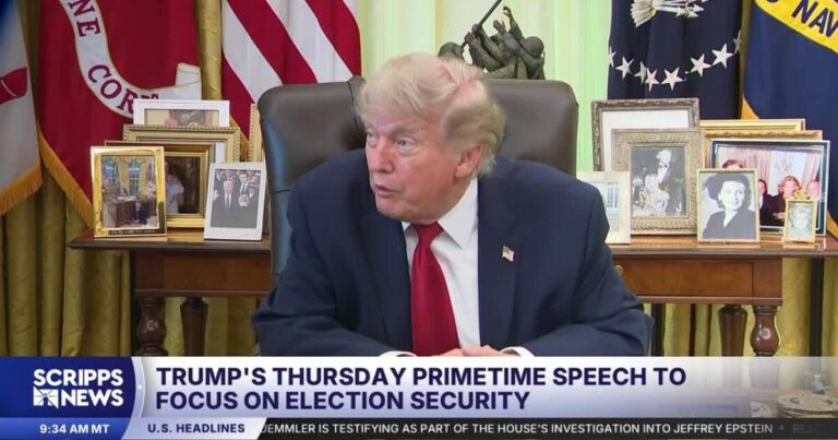 Trump hints at major election announcement during Thursday night speech - KXLH News Helena
