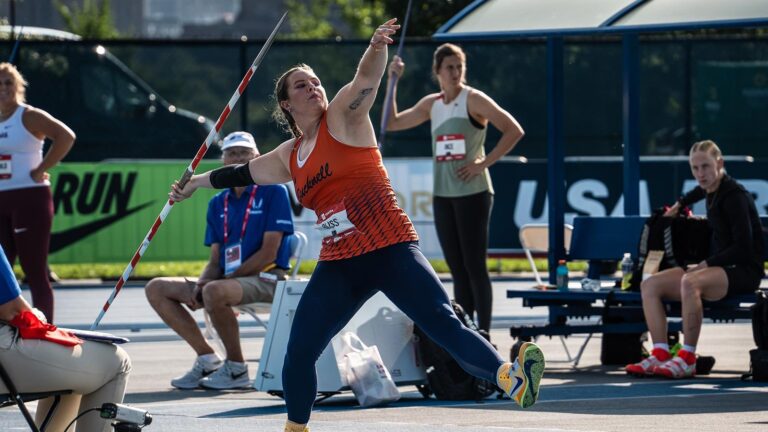 Evelyn Bliss Mints Silver at the 2026 Toyota USATF Outdoor National Championships - Bucknell University Athletics