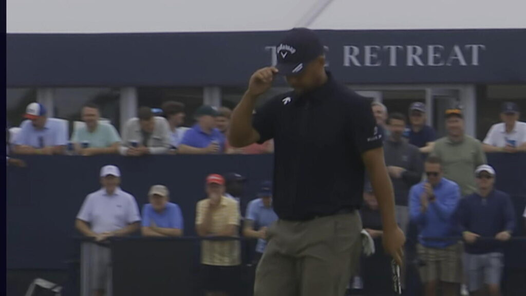 Xander Schauffele maneuvers for crafty birdie on No. 7 at Royal Birkdale - NBC Sports