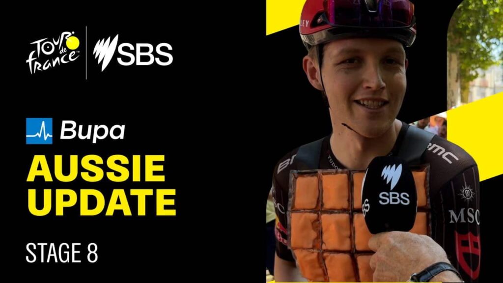 Tour de France 2026: Aussie Update: Stage 8 - SBS