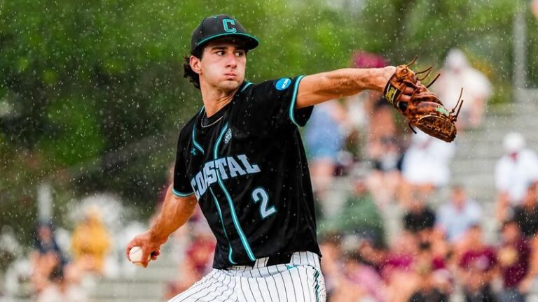 Flukey Selected by Tigers in First Round of MLB Draft - Coastal Carolina University Athletics