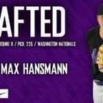Hansmann Selected by Washington Nationals in MLB Draft - University of Evansville Athletics
