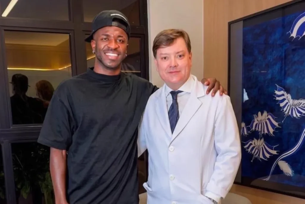 Vini Jr Chin Surgery: Report says Vinicius Junior underwent chin harmonization surgery in Goiânia - El-Balad.com