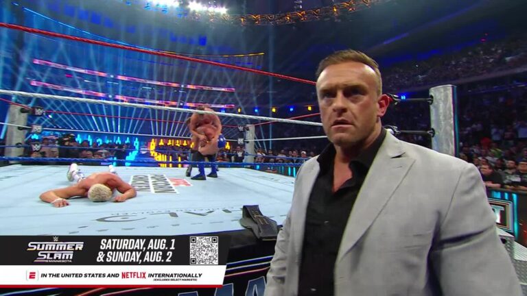 Nick Aldis BLASTS Gunther with the WWE Title: Saturday Night's Main Event highlights - WWE