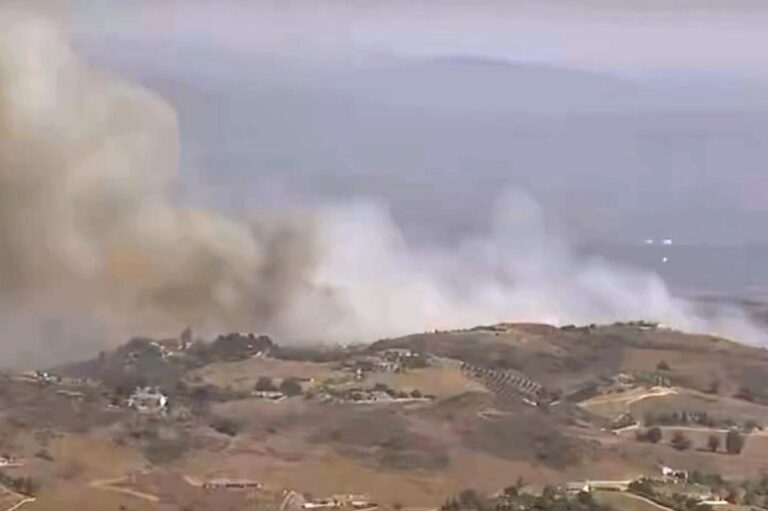 Volcano Fire breaks out threatening homes as evacuation orders issued - New York Post