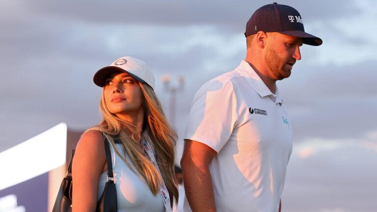Wyndham Clark's girlfriend Emily Tanner battles tan lines, Kristin Cavallari's first pitch & Sweetness tribute - Fox News