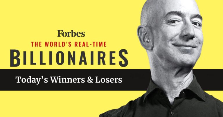 Forbes Real Time Billionaires List - The World's Richest People - Forbes