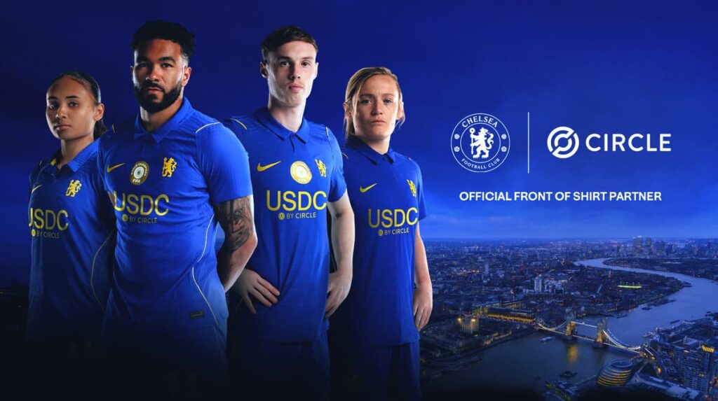 What is USDC by Circle? Chelsea to debut new shirt sponsor vs Brighton - London Evening Standard
