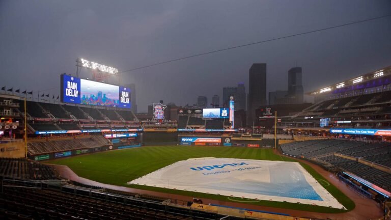 Twins vs. Braves Rain Delay, Aug. 17: Details, Weather Updates, Game Start Time - Puckett's Pond