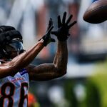 Colbie Young Catches First NFL Preseason Touchdown to Open End Zone Trips Against Bears - Sports Illustrated