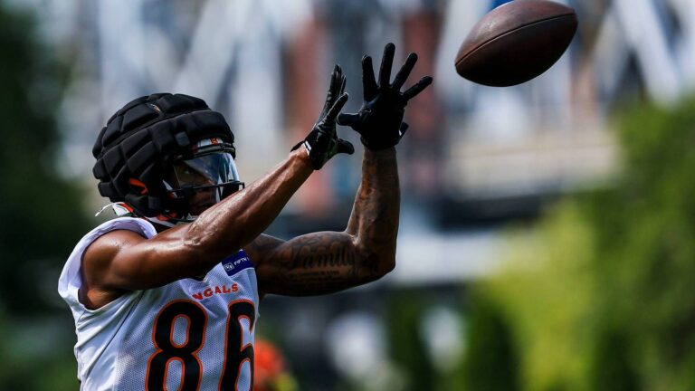 Colbie Young Catches First NFL Preseason Touchdown to Open End Zone Trips Against Bears - Sports Illustrated