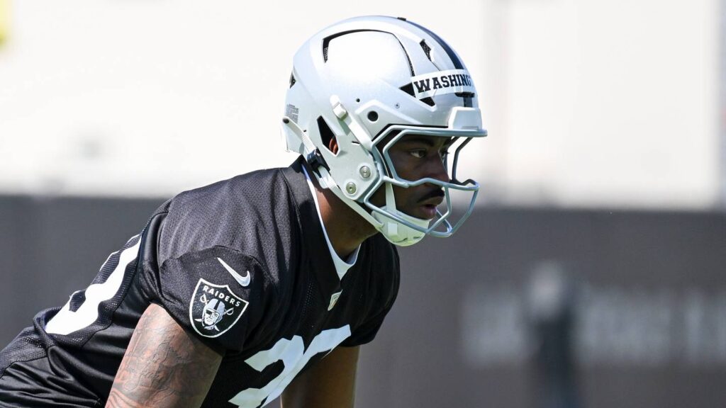 Raiders' Mike Washington Jr. looks ready to siphon snaps from Ashton Jeanty - Just Blog Baby