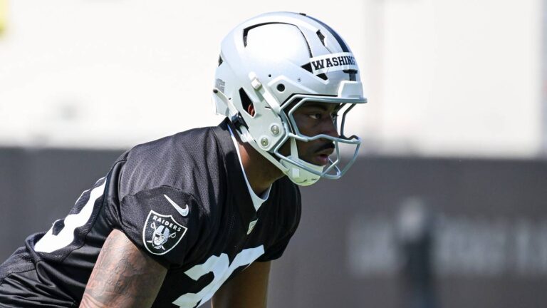 Raiders' Mike Washington Jr. looks ready to siphon snaps from Ashton Jeanty - Just Blog Baby