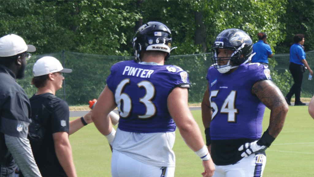 Ravens center Danny Pinter injured during joint practice in Minnesota - WBAL News Radio