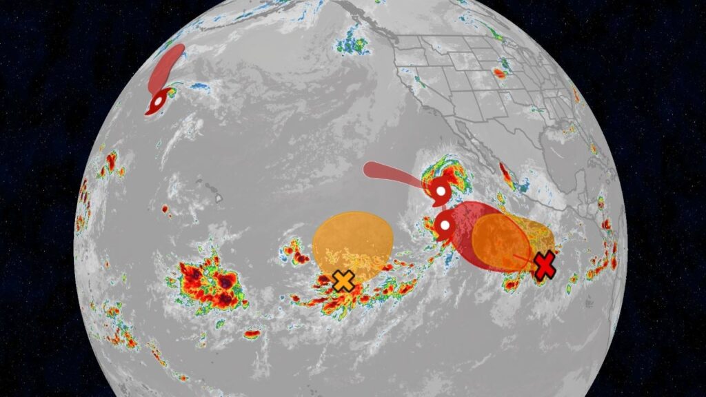 2026 hurricane season maps tracker: Current storms, forecast - The Weather Channel