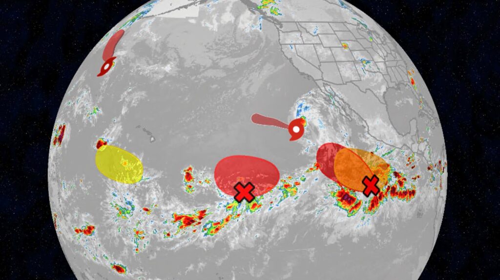 2026 hurricane season maps tracker: Current storms, forecast - The Weather Channel