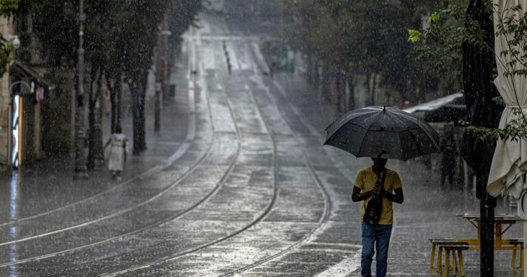 Israeli weather service warns of 'unprecedented' storm due to super El Niño - Haaretz