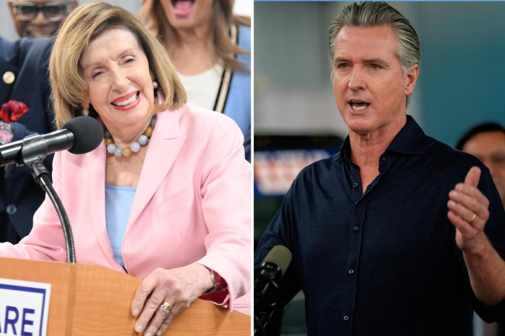 Nancy Pelosi drops big hint on Gavin Newsom’s White House plans - New York Post
