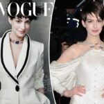 Anne Hathaway shows off shortest hair in over a decade on the cover of Vogue China - Page Six
