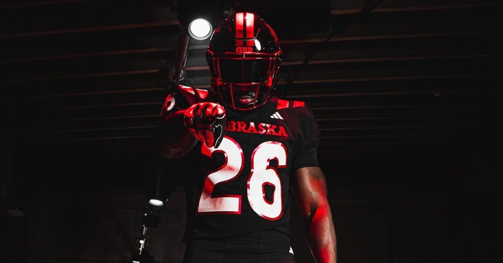 Nebraska reveals all-black uniform for Halloween game with Washington - 247Sports