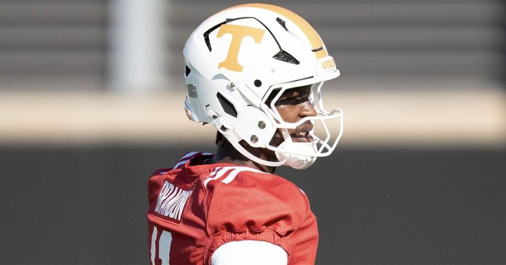 Tennessee names Faizon Brandon starting QB heading into 2026 season - 247Sports