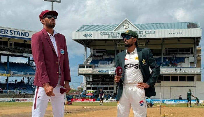 Second Test: West Indies win toss, opt to bat first against Pakistan - The News Pakistan