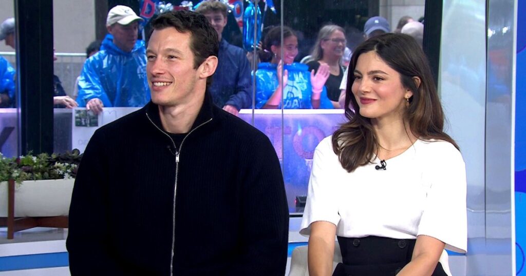 Callum Turner and Monica Barbaro Talk ‘One Night Only’ - TODAY.com