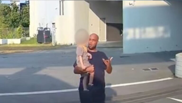 Man saves toddler crossing road alone in Punggol - CNA