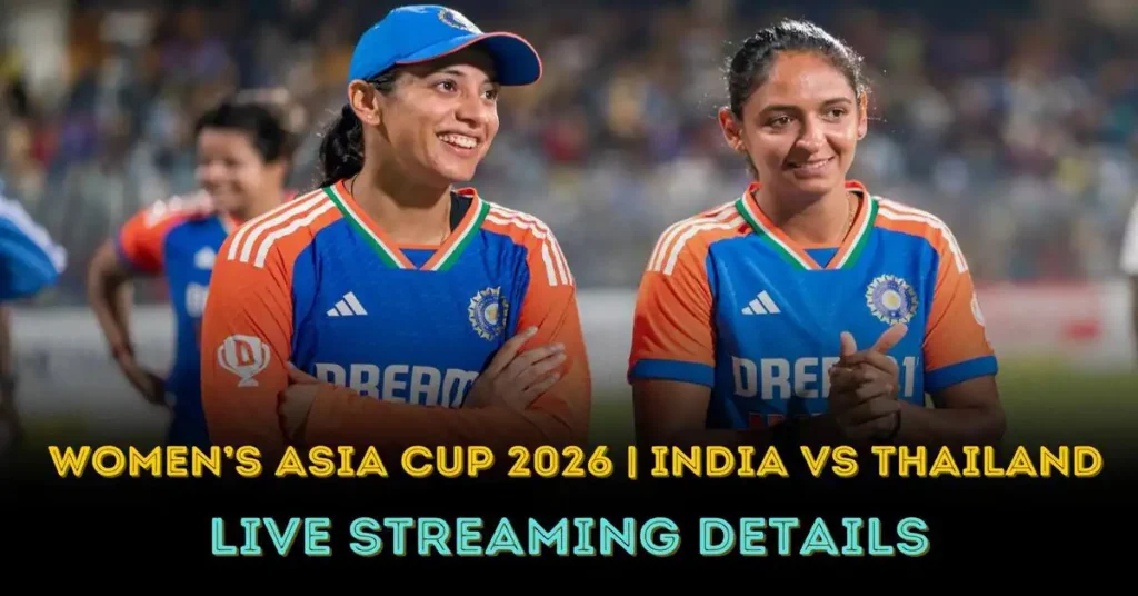 IND vs THA live streaming: Where to watch today's Women's Asia Cup match? - Business Standard