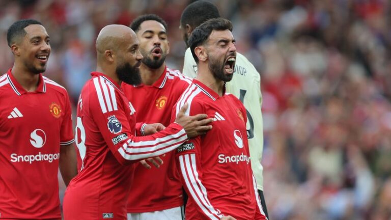 It's all about Bruno! United cruise past Ipswich thanks to their captain's hat-trick - Mozzart Sport Kenya