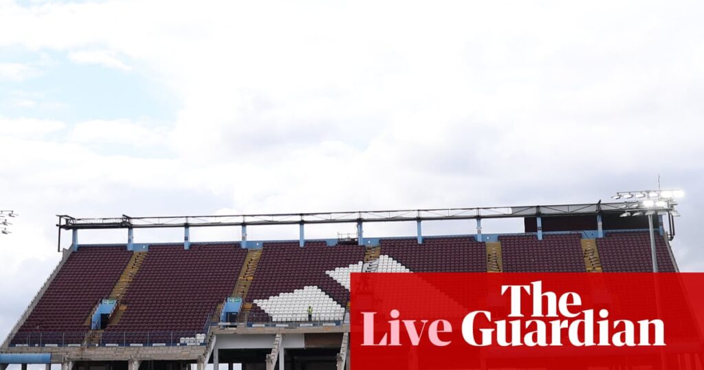 Aston Villa v Arsenal: Premier League – live - The Guardian