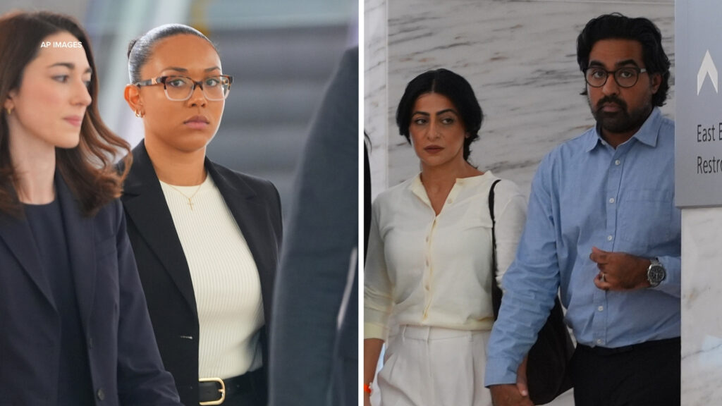 Los Angeles couple confronts their surrogate in Texas court as dispute over newborn escalates - ABC7 Los Angeles