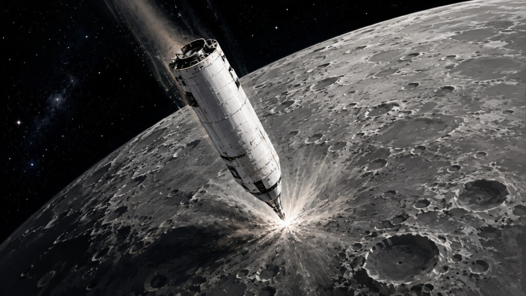 A SpaceX Rocket Is About to Punch a New Crater Into the Moon - ZME Science