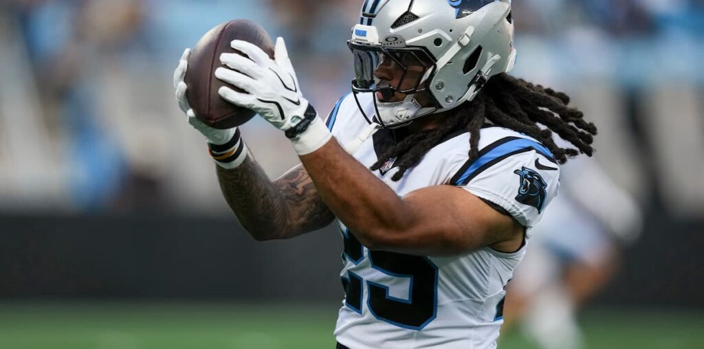 Fantasy Football Half PPR Rankings: Jonathon Brooks Rises as Chuba Hubbard Falls (Updated August 15) - Bleacher Nation