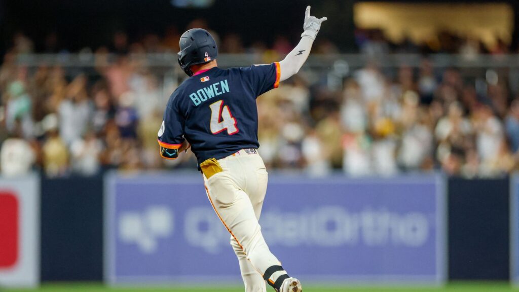 Bowen's first homer, strong pitching lift Padres over Giants - The Sporting Tribune