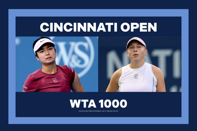LIVE: Alex Eala vs Amanda Anisimova – Cincinnati Open Round of 32 - Inquirer.net