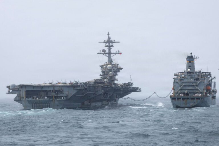 The USS Lincoln is en route back to San Diego after over 270 days at sea - The Independent