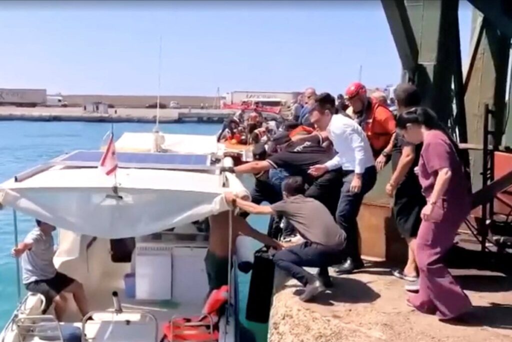 Ferry with more than 260 passengers aboard capsizes off Cyprus coast - The Independent