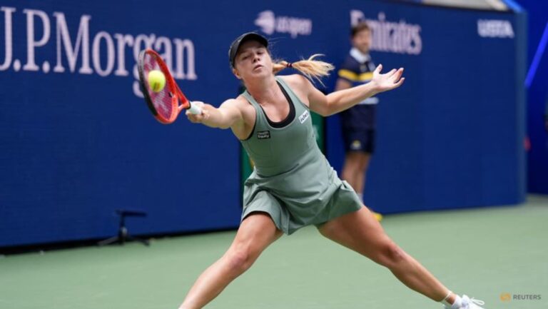 US Open begins under sunny skies - CNA